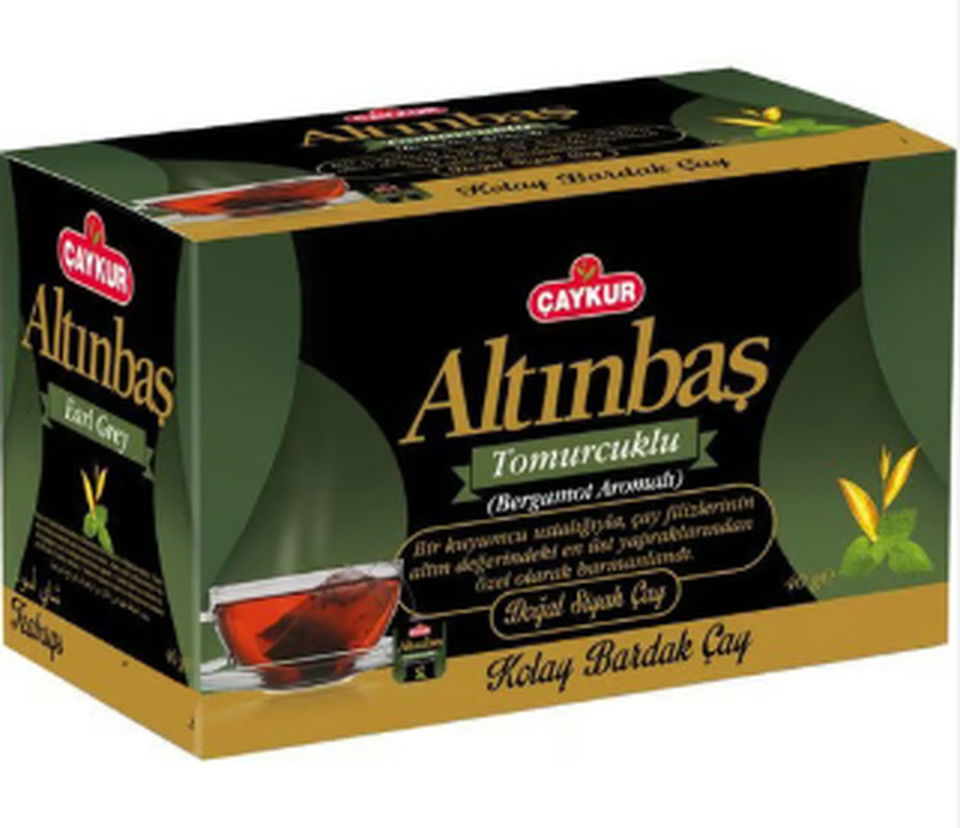 ÇAYKUR BARDAK ÇAY 100 LÜ-ALTINBAŞ BERGAMOTLU